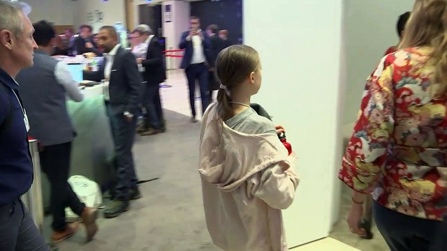 Prince Charles discusses climate change with Greta Thunberg