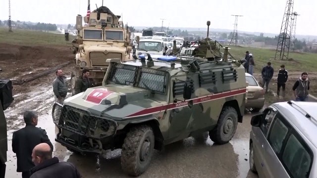 Американские военные развернули патруль РФ в Сирии