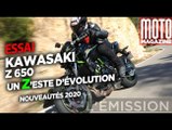 Kawasaki Z650 - un Zeste de changement (Essai Moto Magazine)