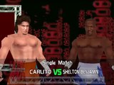 WWE 2006 No Mercy Mod Matches Carlito vs Shelton Benjamin