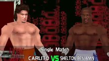 WWE 2006 No Mercy Mod Matches Carlito vs Shelton Benjamin