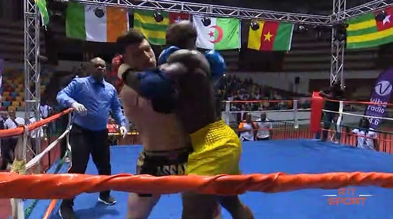 Muaythaï Abidjan Thaï Fight | Kouamé Alain le champion de Côte d'ivoire déchu