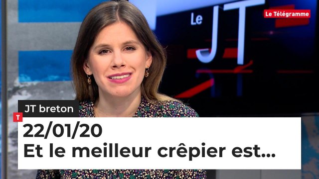 JT breton du mercredi 22 janvier 2020. Et le meilleur crêpier est…