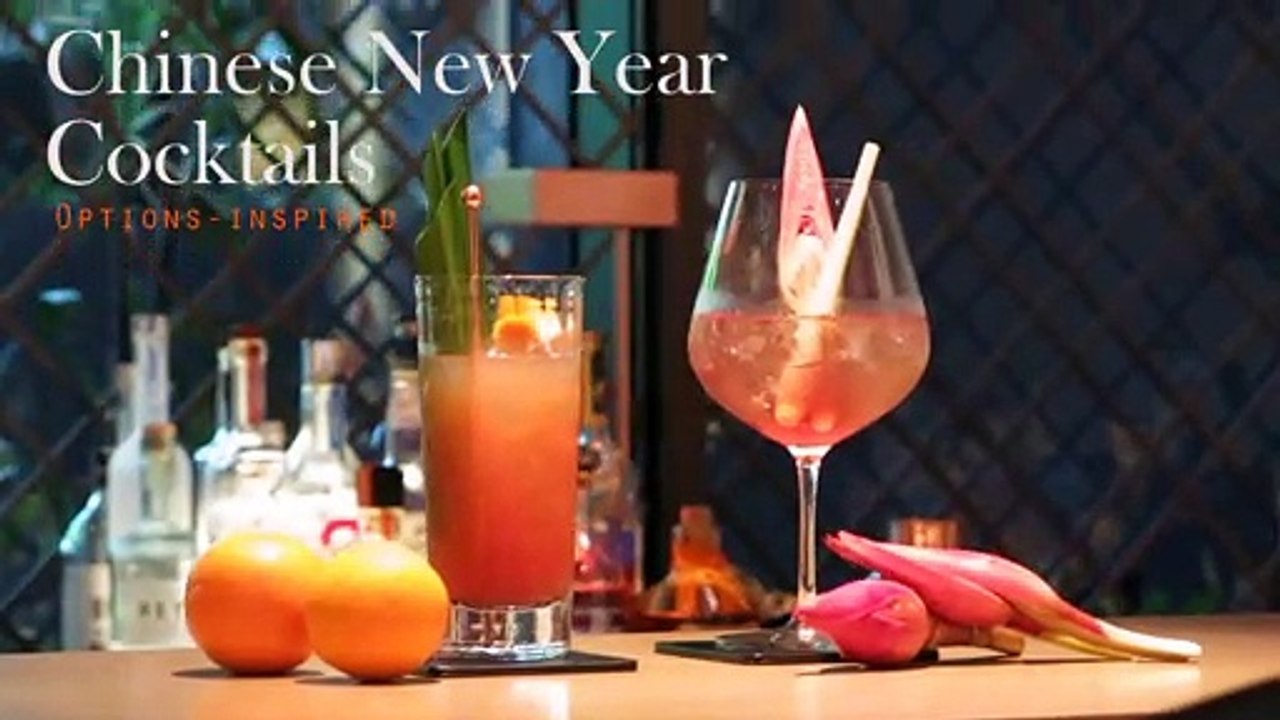 Options x The RuMa: CNY cocktails you can make at home