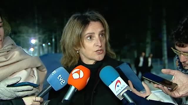Teresa Ribera asegura que el mensaje de Sánchez en Davos ha tenido una respuesta satisfactoria