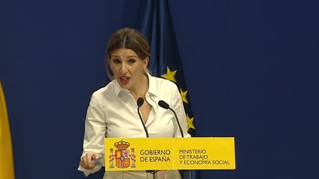 Yolanda Díaz: Hemos alcanzado un acuerdo para subir el SMI a 950 euros