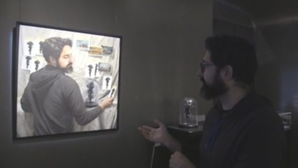 Pintor español une memoria y presente en el Museo de Historia Nacional danés