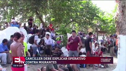 Muñoz Ledo y PRD critican trato a migrantes en frontera sur