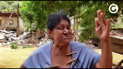 "Estou passando um sufoco", diz moradora do Morro do Sal