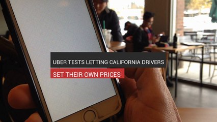 Uber Lets California Drivers Set Their Own Prices