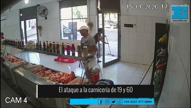Los tiene de hijos a todos: el mismo ladrón que robó la pollajería atacó una carnicería