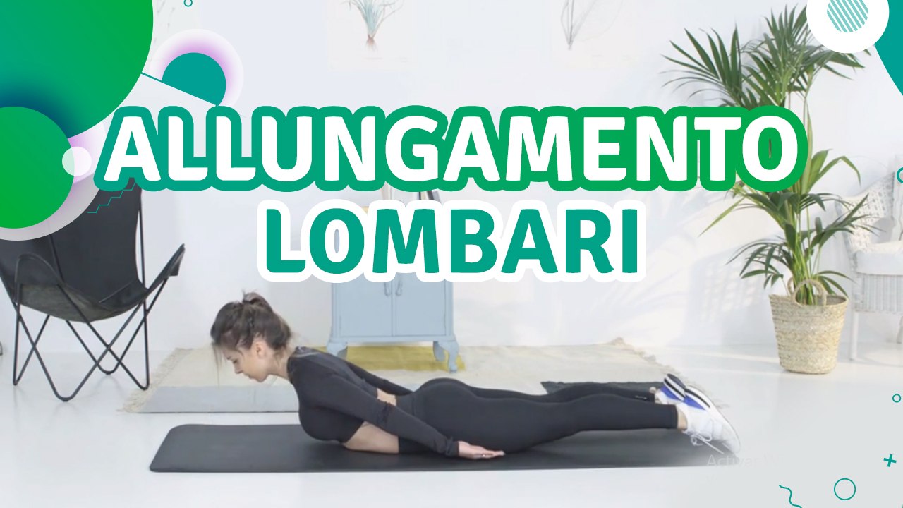 Allungamento lombari - Siamo Sportivi