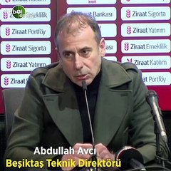 Abdullah Avcı, "Ben böyle takım görmedim" sözlerine açıklık getirdi