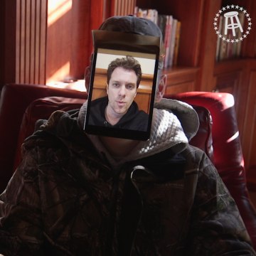 Human Uber Technology Allows Someone To Attend Events For You Wearing A Video Screen With Your Face