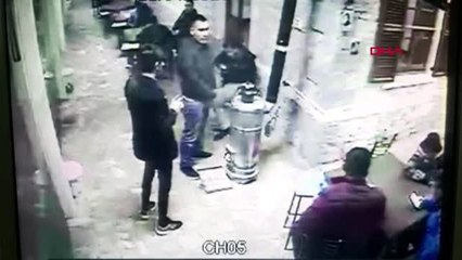 Aydın ? deprem anı güvenlik kamerasında