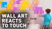 Watch this interactive wall art react to your touch — Future Blink