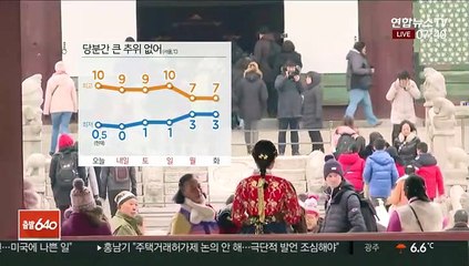 [날씨] 오전까지 충청 이남 비…설 연휴 포근하고 흐려