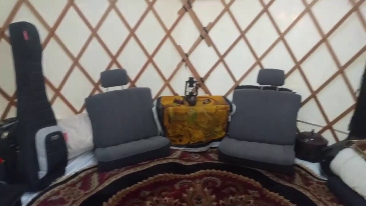The New Yurt's Interior