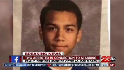 Two arrested in connection to Foothill stabbing