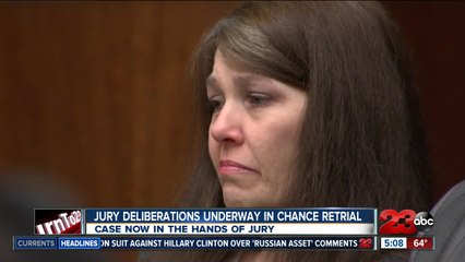 Jury deliberations underway in Leslie Chance re-trial