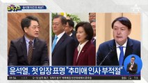 ‘1·8 검찰 대학살’ 윤석열 입장문 막은 추미애