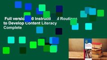 Full version  50 Instructional Routines to Develop Content Literacy Complete