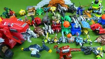 LOTS of Dinotrux Toys- Diecast Ty Rux D-Structs Splitter Ton Ton Dozer Revvit Skya Garby Waldo Toys-