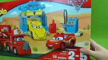 Lego Duplo Disney Cars 3 Toys Mack Hauler Lightning McQueen Cruz Ramirez Race Cars Flo's Cafe Toys