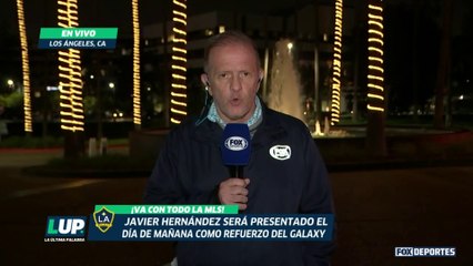 LUP: 'Chicharito' ya está en Los Ángeles