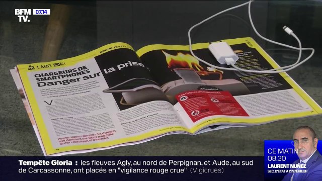 L'UFC-Que choisir alerte sur les risques des chargeurs vendus à bas prix sur Internet