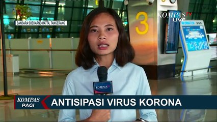 Download Video: Antisipasi Virus Corona, Tidak Hanya Penumpang, Kru Pesawat Juga Lewati Pemeriksaan Suhu Tubuh