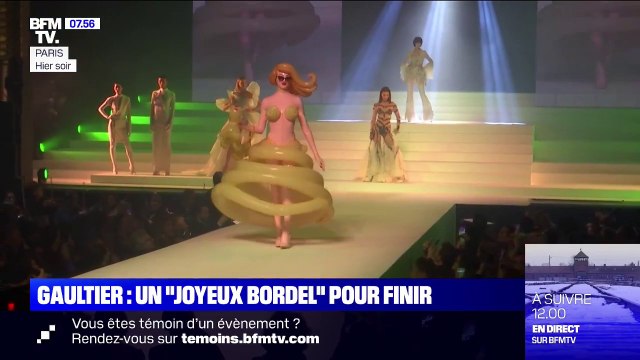 Les images du dernier défilé ou joyeux bordel de Jean-Paul Gaultier