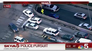 Police Chase Stolen Jeep Cherokee - Chicago