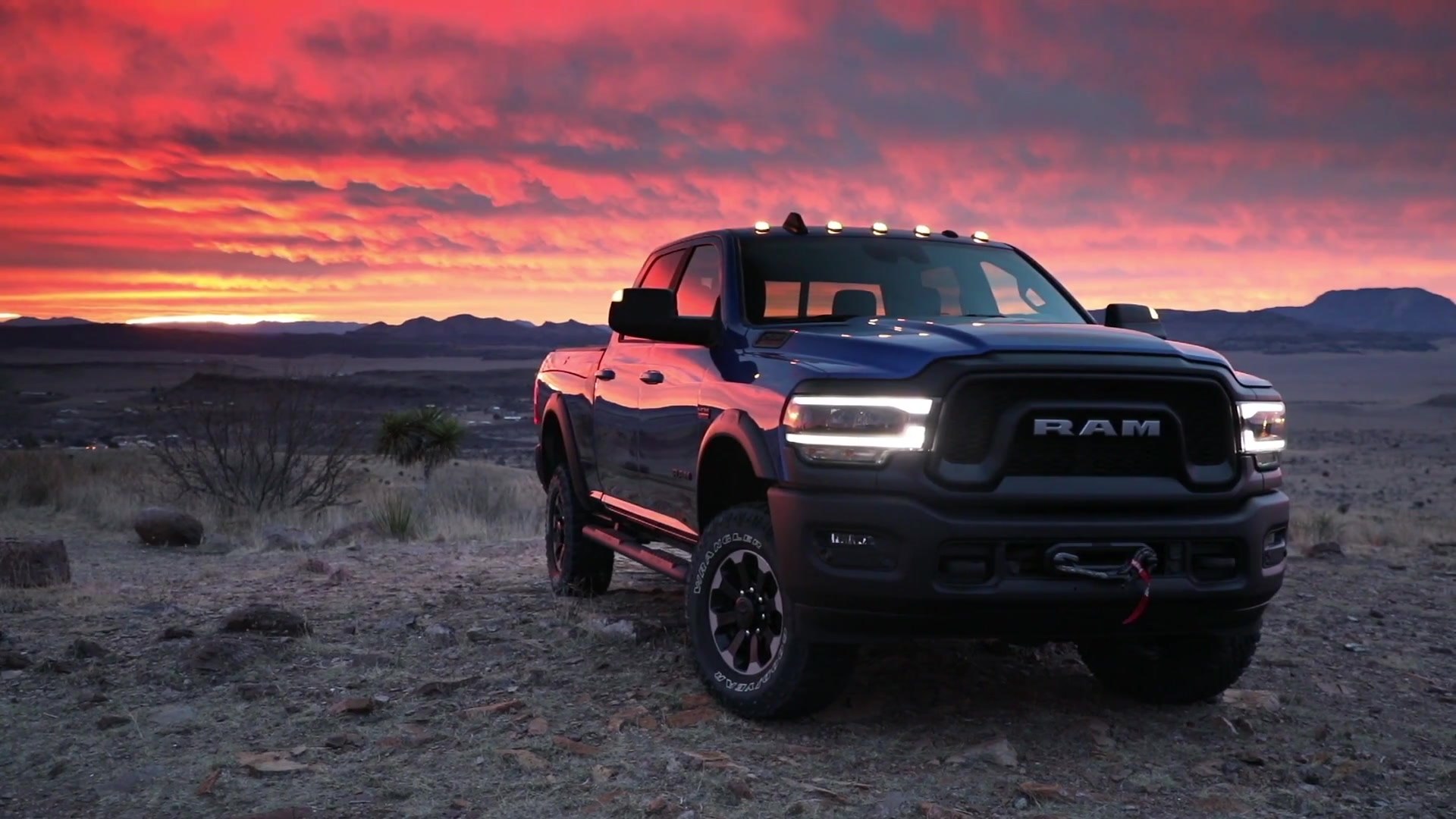 Ram TRX Winter Night