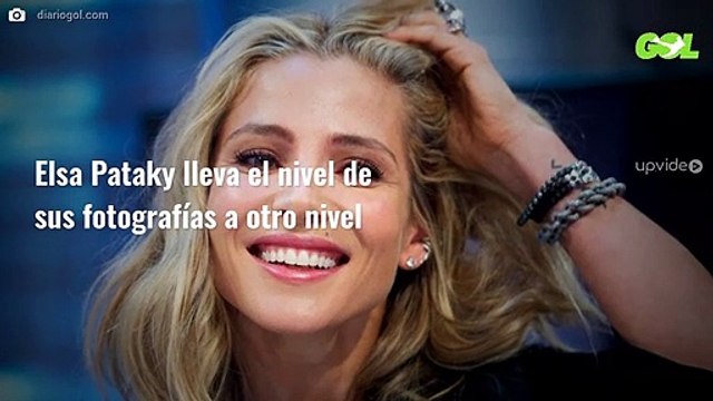 ¡Elsa Pataky con una serpiente pitón y nada más! Atención. ¡Fotos bomba!