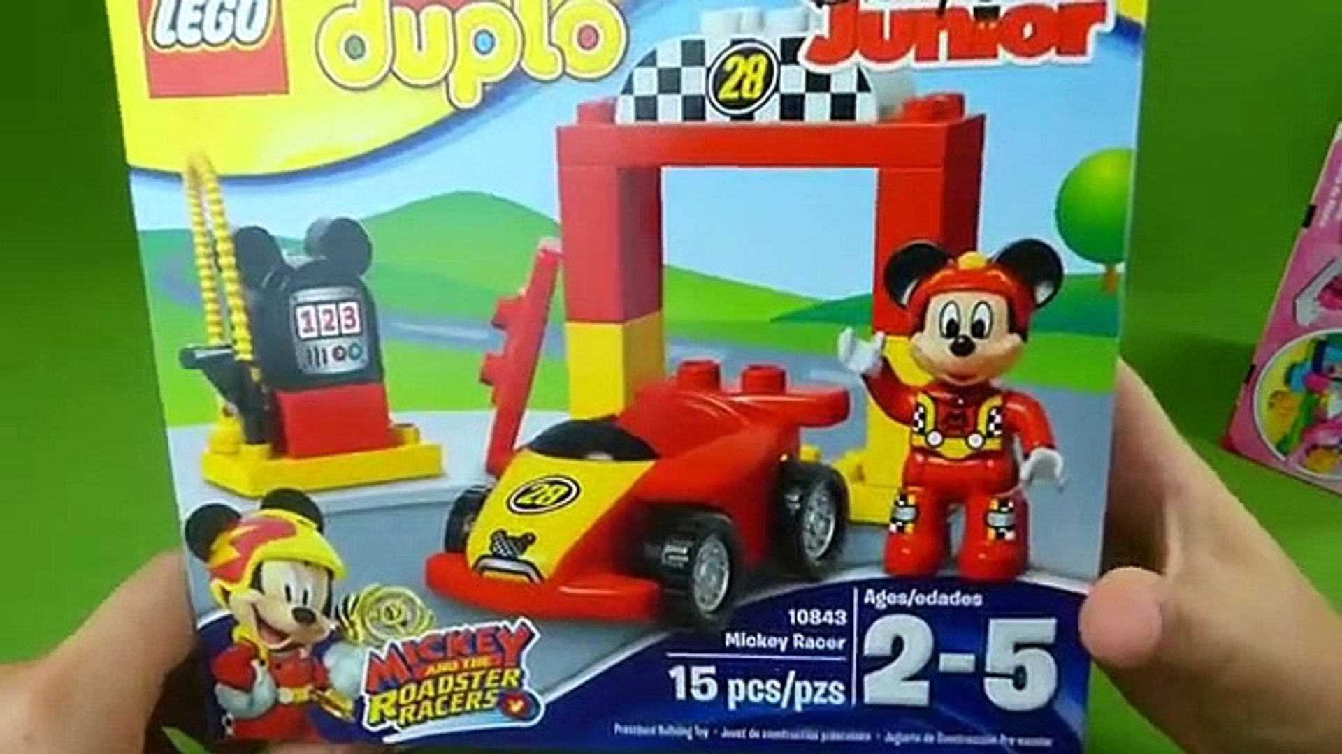 Lego Duplo Mickey and the Roadster Racers Play Set 2017 New Toys Race Car  Gas Station Garage 10843 - video Dailymotion
