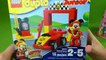 Lego Duplo Mickey and the Roadster Racers Play Set 2017 New Toys Race Car Gas Station Garage 10843