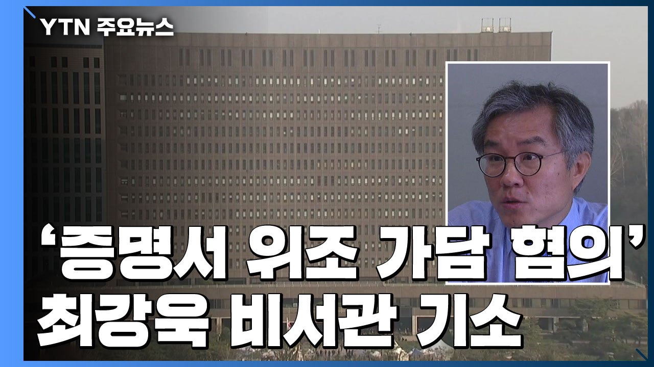 檢, 최강욱 靑 비서관 '업무방해 혐의' 기소..."윤석열 총장이 직접 지휘" / YTN