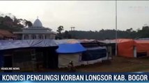 Korban Longsor di Bogor Masih Bertahan di Pengungsian