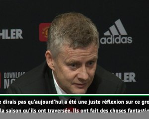 24e j. - Solskjaer : "Nous devons nous renforcer"