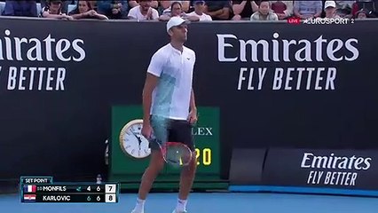 Une rafale de vent pour un miracle : Le point qui a tout changé pour Monfils