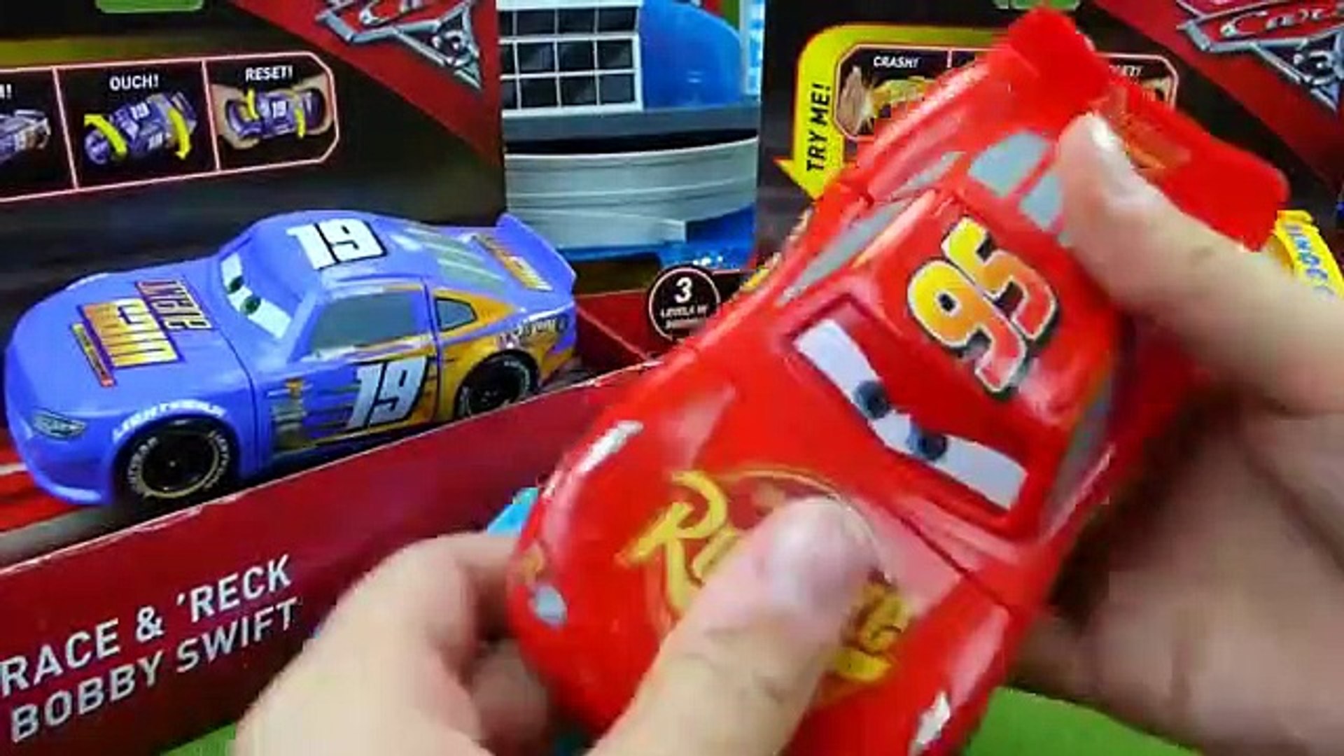 disney pixar cars 3 florida speedway spiral playset