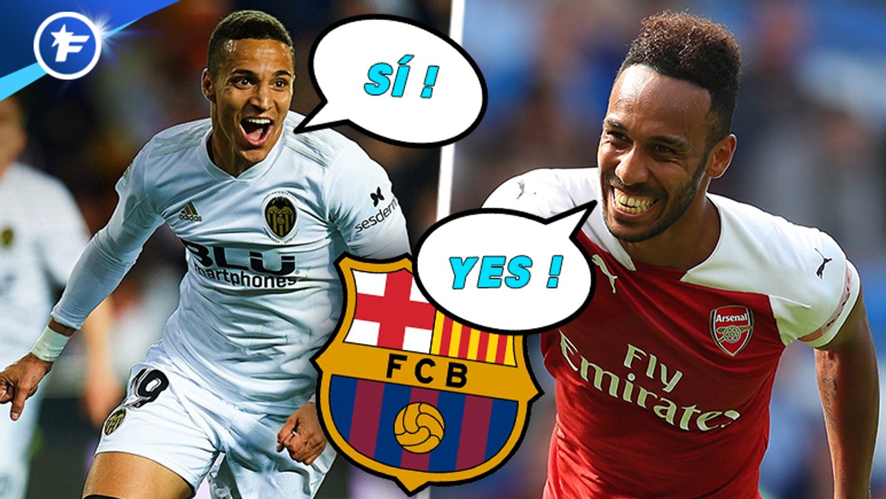 Pierre-Emerick Aubameyang et Rodrigo Moreno disent oui au Barça, Manchester City pourrait être exclu de la Ligue des champions