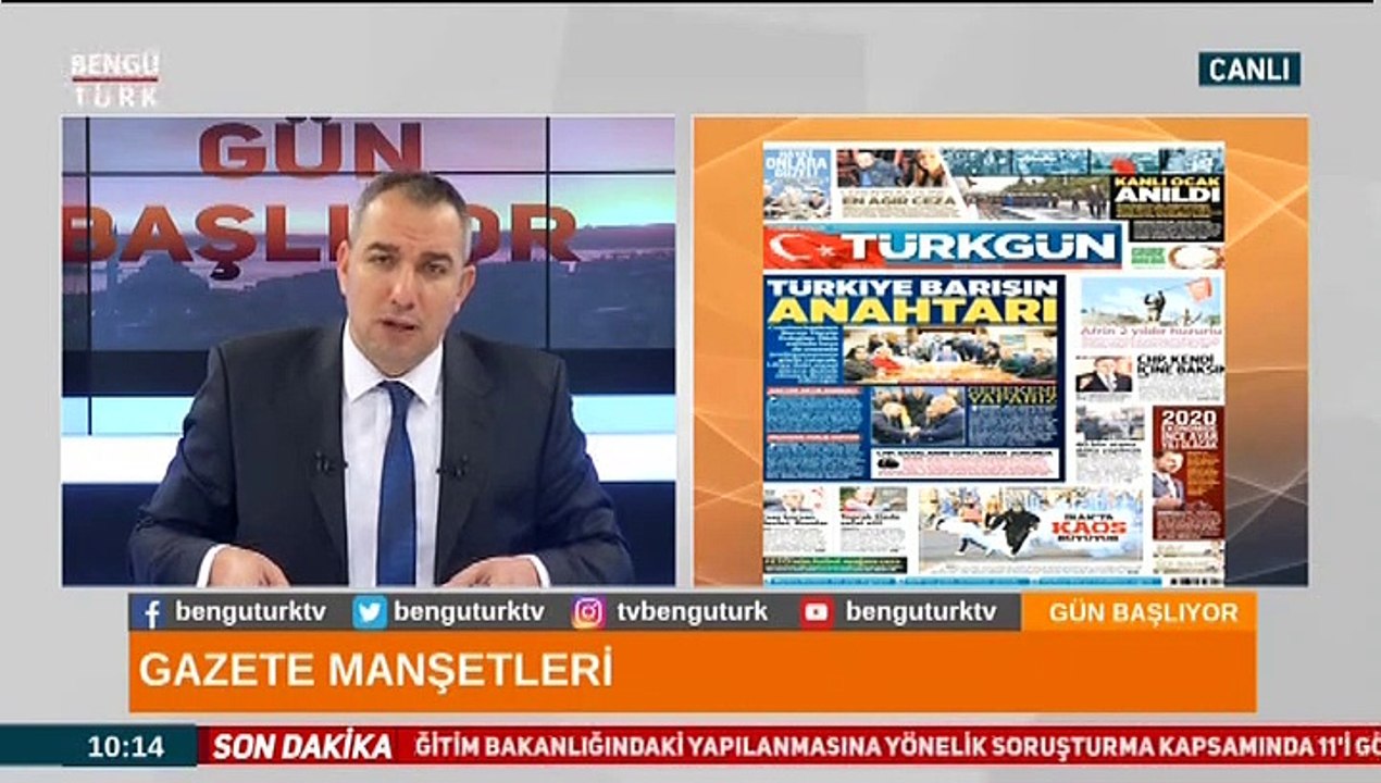 21 OCAK 2020 MUHAMMET KUTLU İLE GÜN BAŞLIYOR