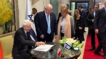 Roma - Mattarella - Residenza del Presidente d’Israele (23.01.20)