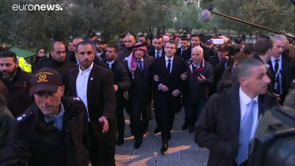 "We keep calm!" - Macron wütend in Jerusalem