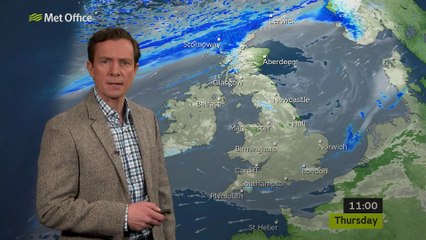 Met Office weather forecast for Thursday January 23, 2020