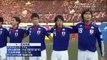 North Korea disturbs a Japanese national anthem by booing.