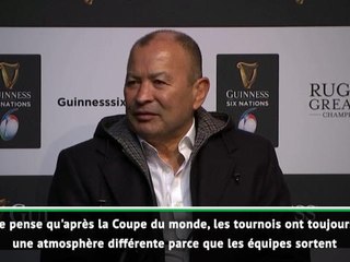 Angleterre - Jones : "Après la Coupe du monde, toujours une atmosphère différente"
