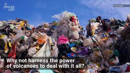 Could We Solve Our Trash Problem By Dumping It Into Volcanoes?